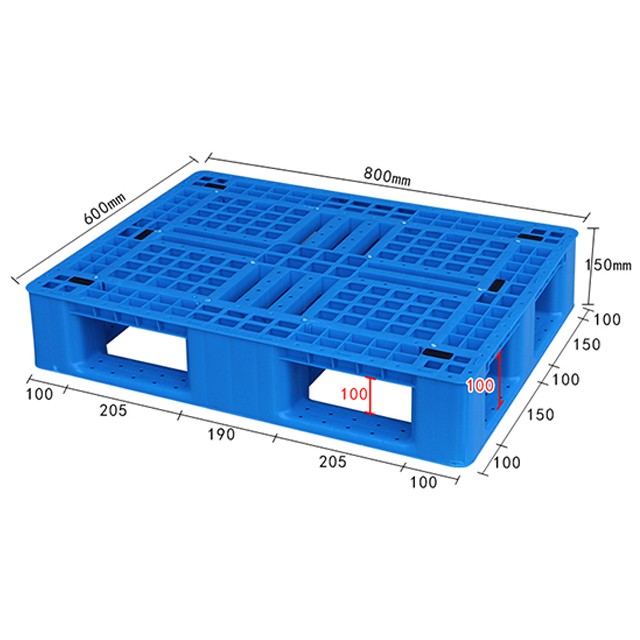 8060網(wǎng)格田字塑料托盤