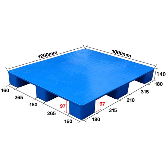 1210平板九腳大型塑料托盤