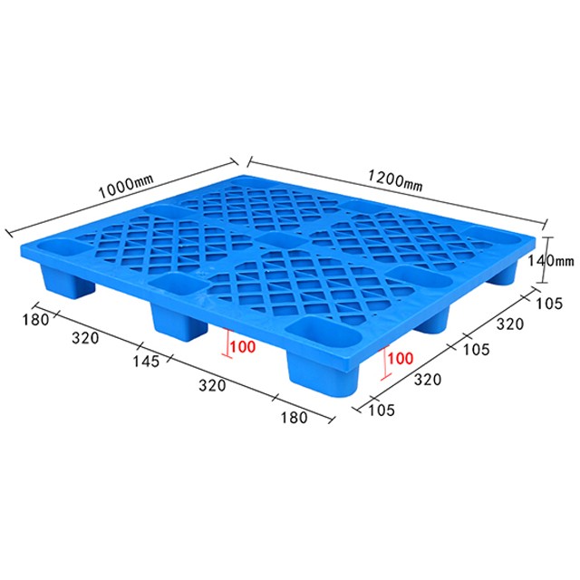 1210網(wǎng)格九腳塑料托盤(pán)(-2)